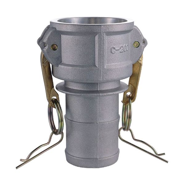 ACOPLADOR CAMLOCK TIPO C EM ALUMINIO ENCAIXE 1