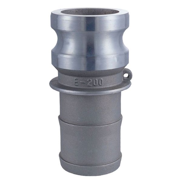 ADAPTADOR CAMLOCK TIPO E EM ALUMINIO ENCAIXE 3" X ESPIGÃO 2"