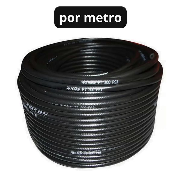 MANGUEIRA PNEUMATICA LONADA NASHA 5/16" X 3MM PVC 300PSI P/ AGUA E AR