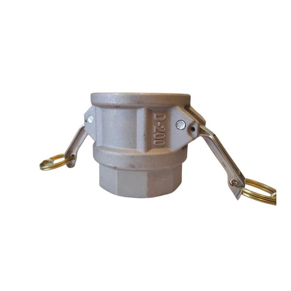 ACOPLADOR CAMLOCK TIPO D EM ALUMINIO ENCAIXE 2" X ROSCA FEMEA 2" BSP