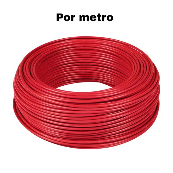 CABINHO FIO FLEXIVEL 2,5MM 750V VERMELHO POR METRO