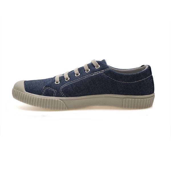 Tênis Feminino Casual Charlote Moderno Confortavel fashionista Cor azul jeans