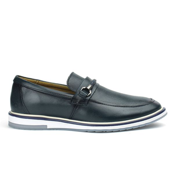 Sapato Masculino Oxford Esporte Fino Alpha em Couro Nobre Marinho