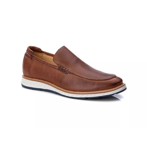 Sapato Masculino Loafer Grecia em Couro Legitimo Castor