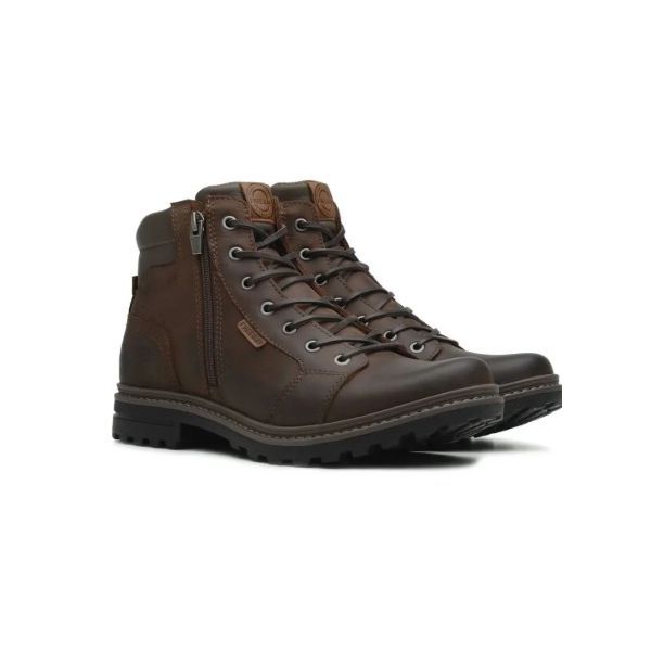 COTURNO Gor Couro MASCULINO Chocolate