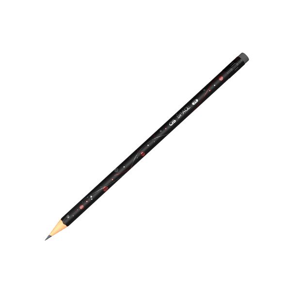 LAPIS PRETO 2B CIS SPACE VERMELHO