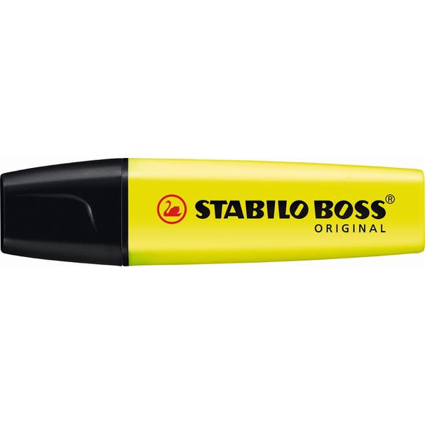 MARCA TEXTO STABILO BOSS AMARELO - 70/24 