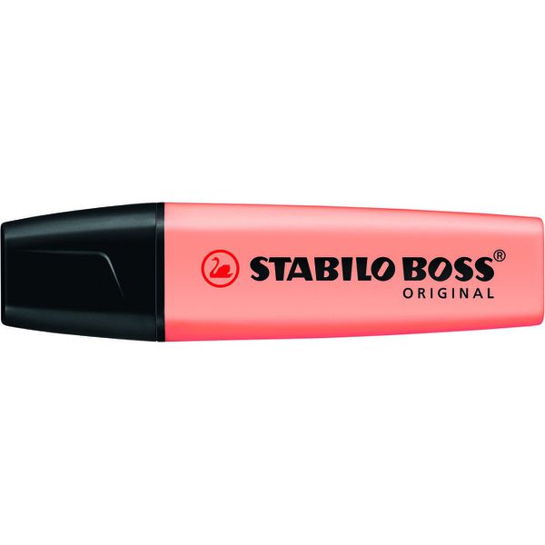 MARCA TEXTO STABILO BOSS PESSEGO PASTEL – 70/126