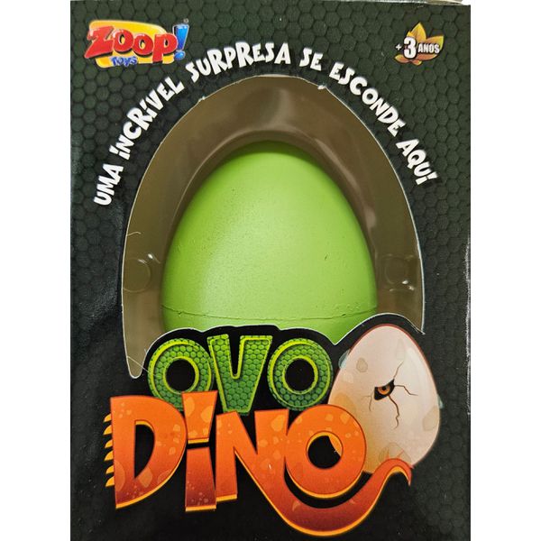 OVOS DINO SURPRESA - VERDE - ZOOP