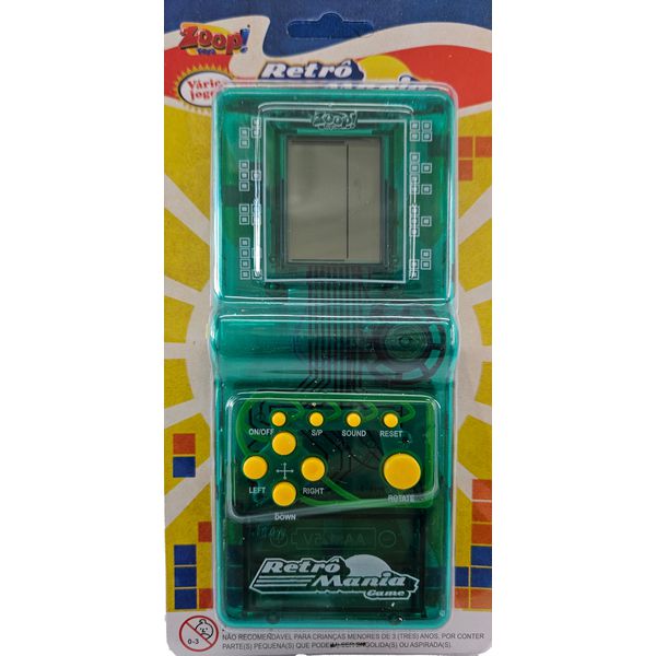 MINI GAME RETRO - VERDE - ZOOP