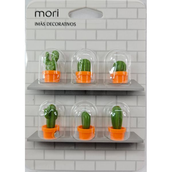 IMÃ DE FOTOS CACTOS C/6 UNIDADES - MORI