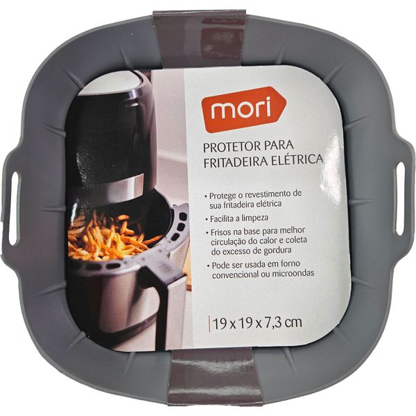 FORMA SILICONE QUADRADA 19X19cm PARA FRITADEIRA ELETRICA - MORI