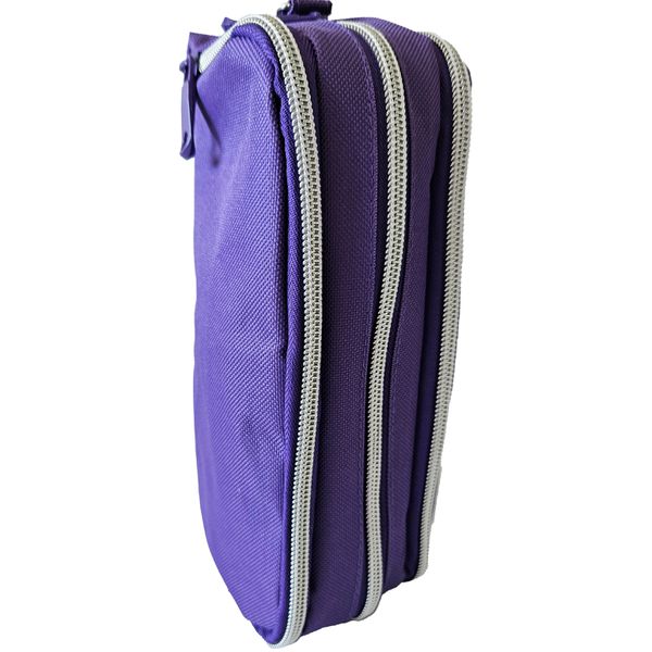 ESTOJO LONA TRIPLO DATERRA ROXO - ES2