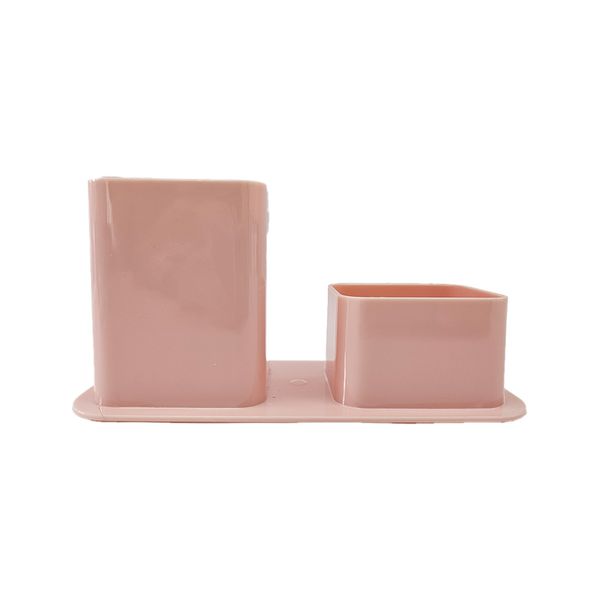 PORTA CANETAS DUPLO ROSA - DELLO