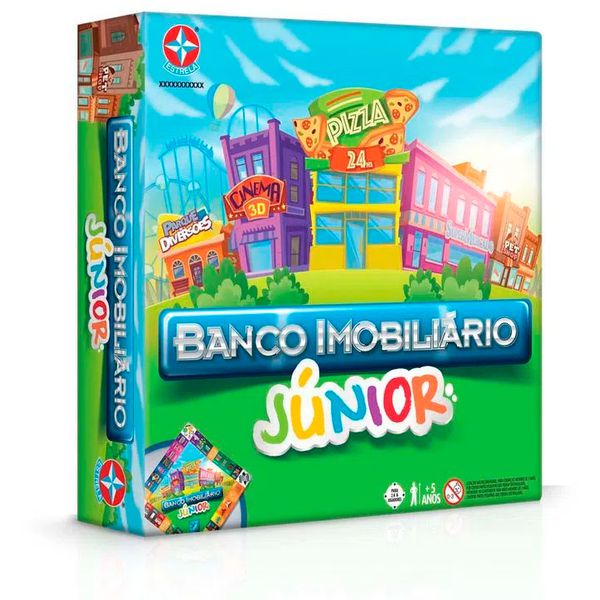 JOGO BANCO IMOBILIARIO JUNIOR - ESTRELA