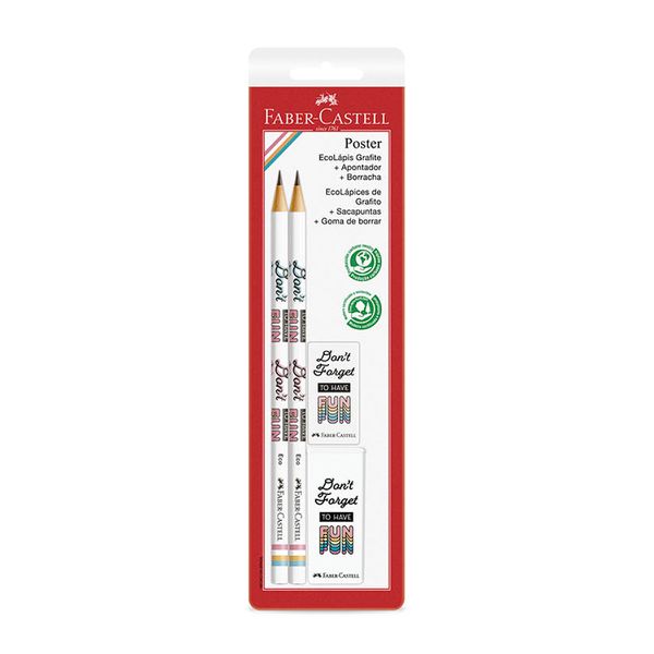 KIT COLEÇÃO POSTER - BRANCO FABER CASTELL