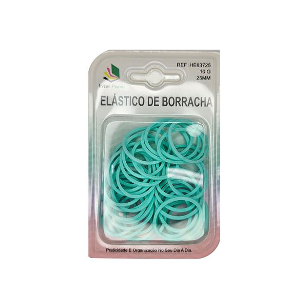 ELÁSTICOS DE BORRACHA - VERDE