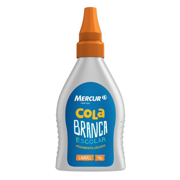 COLA BRANCA MERCUR 40G