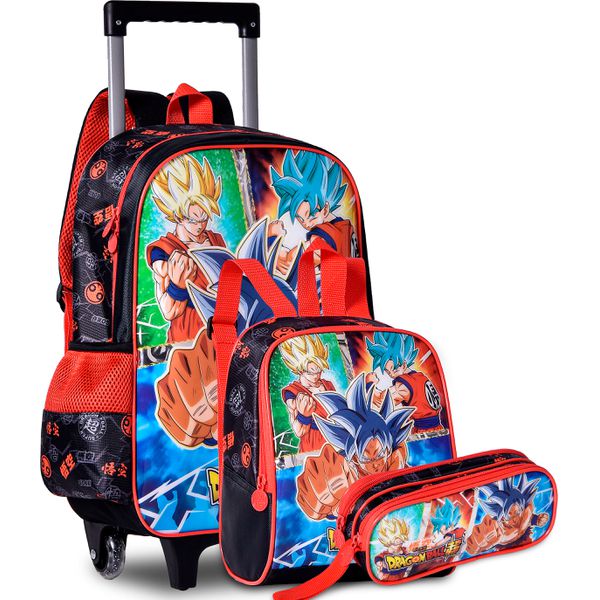 KIT MOCHILA ESCOLAR DRAGON BALL SUPER - CLIO