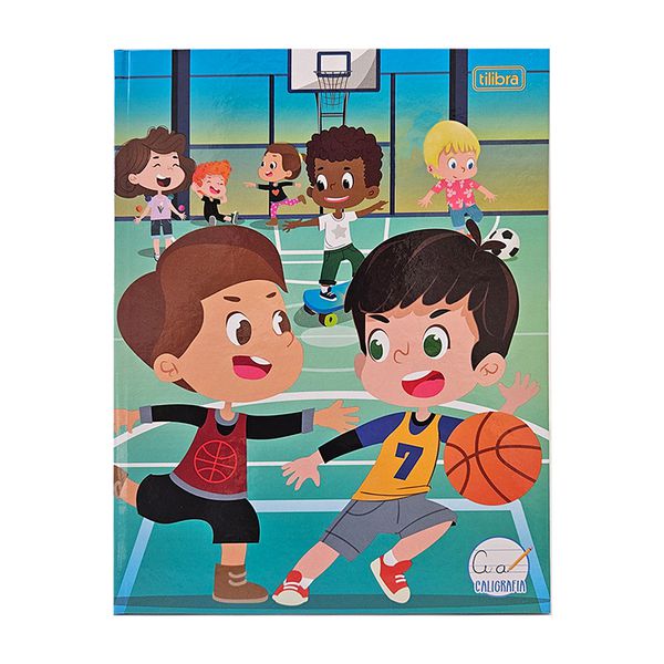 BROCHURÃO CALIGRAFIA CAPA DURA ESPORTES - TILIBRA