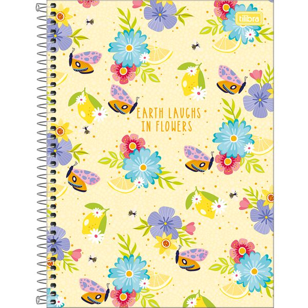 CADERNO UNIV. 10 MATERIAS CHARME - ES4 - TILIBRA