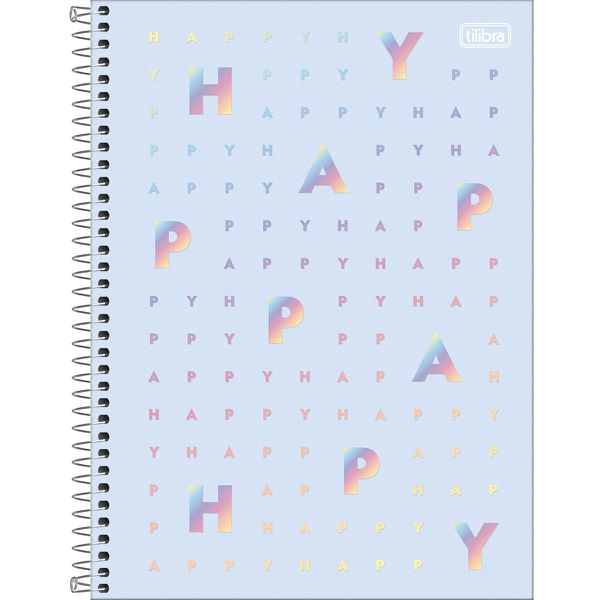 CADERNO UNIV. 10 MATERIAS HAPPY - ES3 - TILIBRA