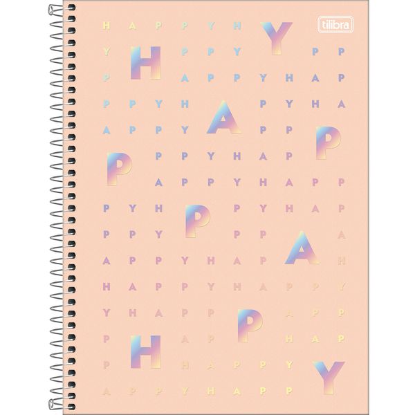 CADERNO UNIV. 10 MATERIAS HAPPY - ES4 - TILIBRA