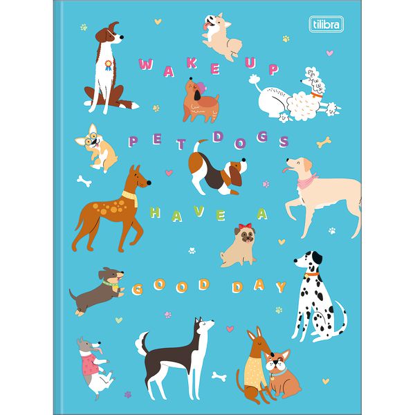 CADERNO BROCHURÃO 80 FLS HUG ME- TILIBRA 