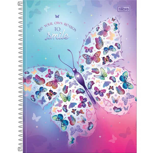 CADERNO UNIV. 10 MATERIAS DAISY - ES1 - TILIBRA