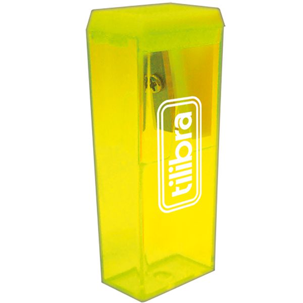 APONTADOR 1 FURO COM DEPÓSITO TILIBRA AP11 AMARELO