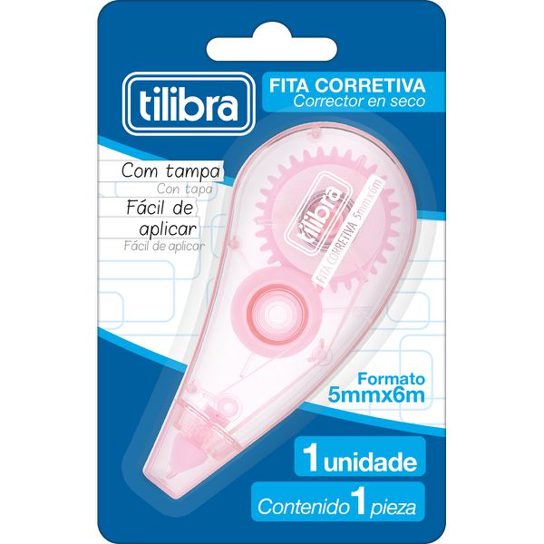 FITA CORRETIVA TILIBRA ROSA