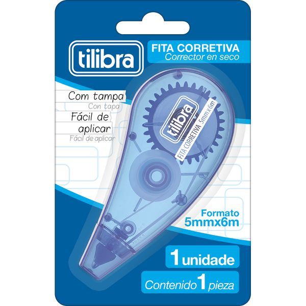 FITA CORRETIVA TILIBRA AZUL