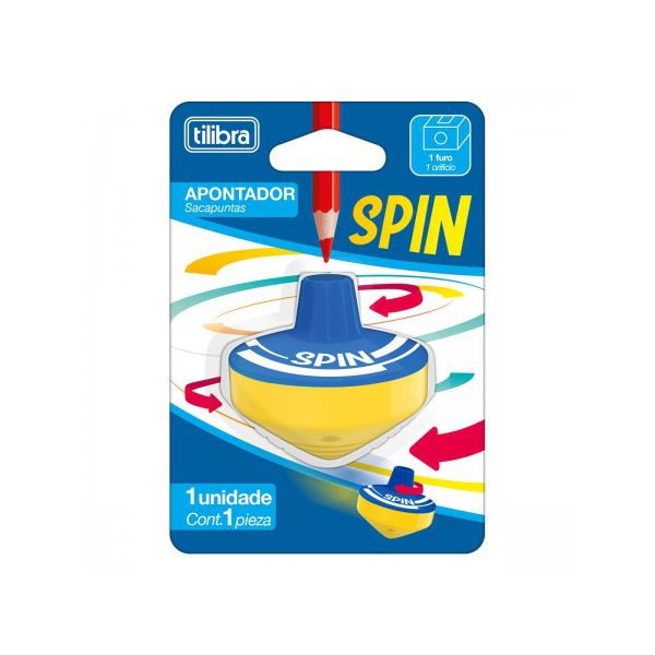 APONTADOR TILIBRA SPIN AZUL