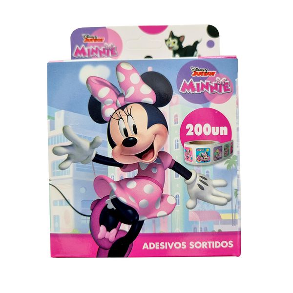 ROLO C/200 ADESIVOS MINNIE VMP
