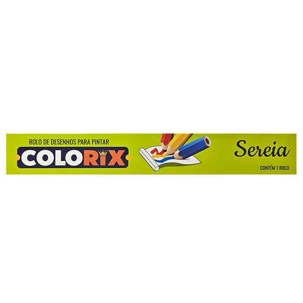 ROLO DE DESENHOS PARA PINTAR COLIRIX - SEREIA