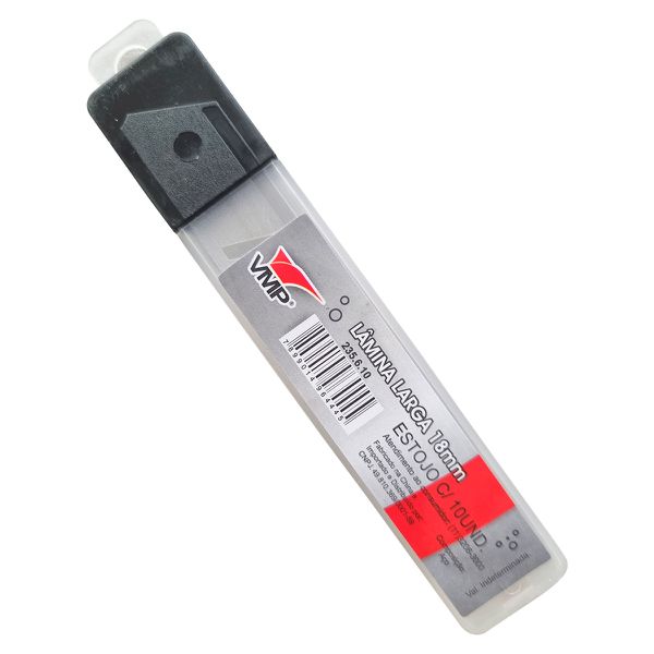 LAMINA LARGA 18MM C/10UN VMP
