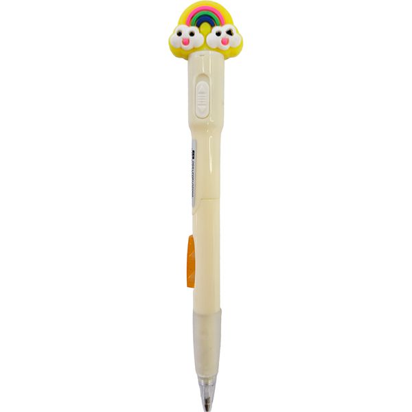 LAPISEIRA CUTE 0.7MM "COM LUZ" CORPO AMARELO