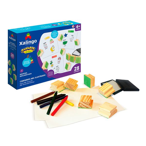 CARIMBOS ABC ILUSTRADO XALINGO