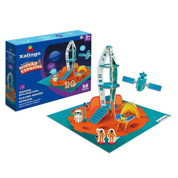 PLAYSET MISSAO ESPACIAL- XALINGO