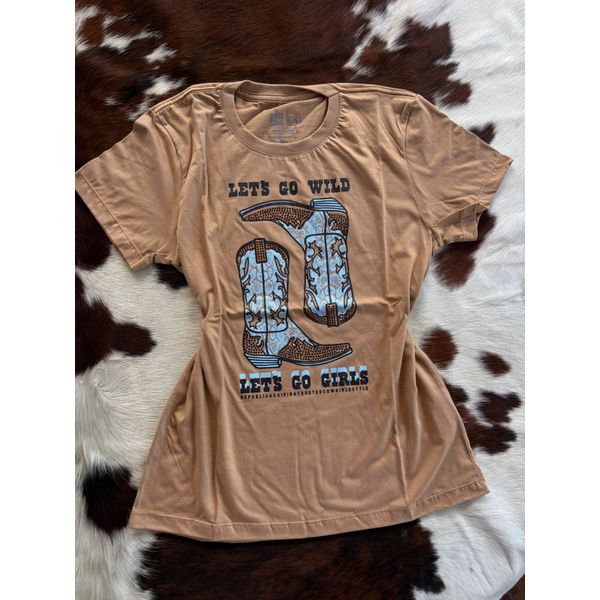 Tshirt Lets Go Wild