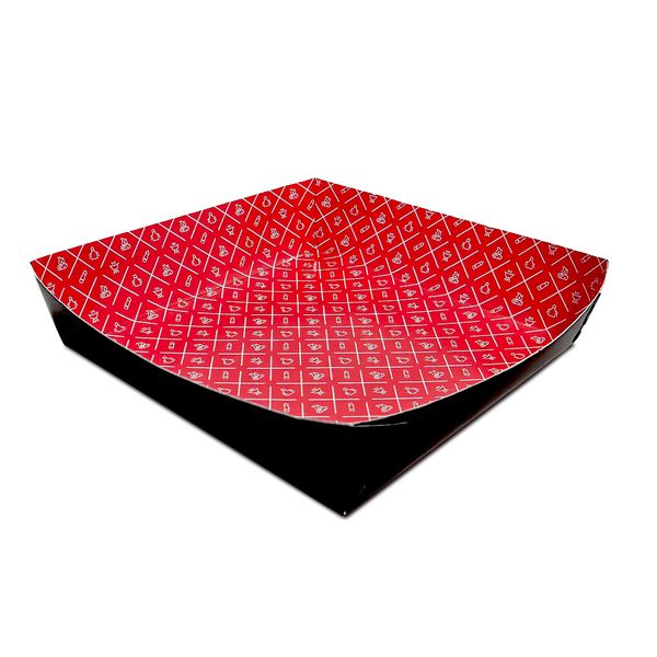 BANDEJA COLADA PORÇÃO MEDIA PRETA - 50 UNIDADES -... - SACO & SACOLA