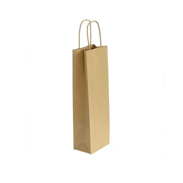 SACOLA PARA 1 GARRAFA LISA 120x60x350 - 10 UNIDADE... - SACO & SACOLA