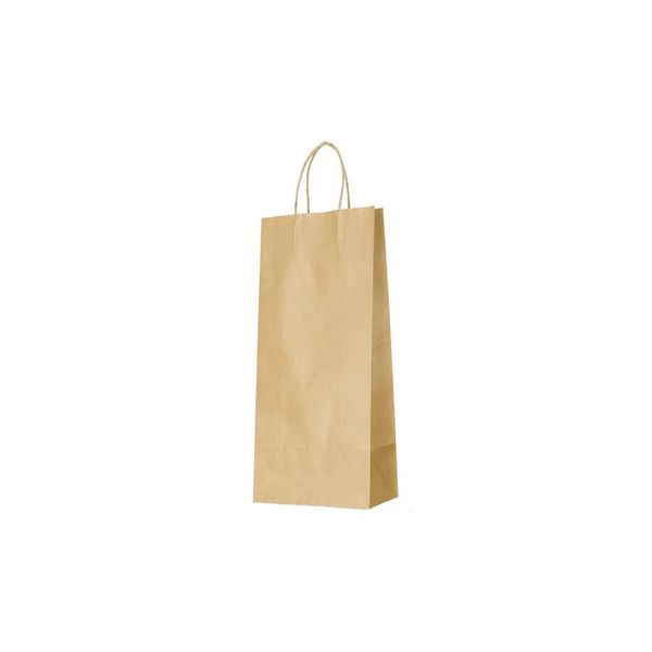 SACOLA PARA 2 GARRAFA LISA 170x90x350 - 10 UNIDADE... - SACO & SACOLA