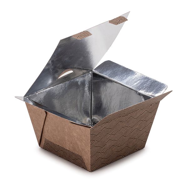 MARMITA COLADA CONJUGADA 500ML KRAFT - 25 UNIDADES... - SACO & SACOLA