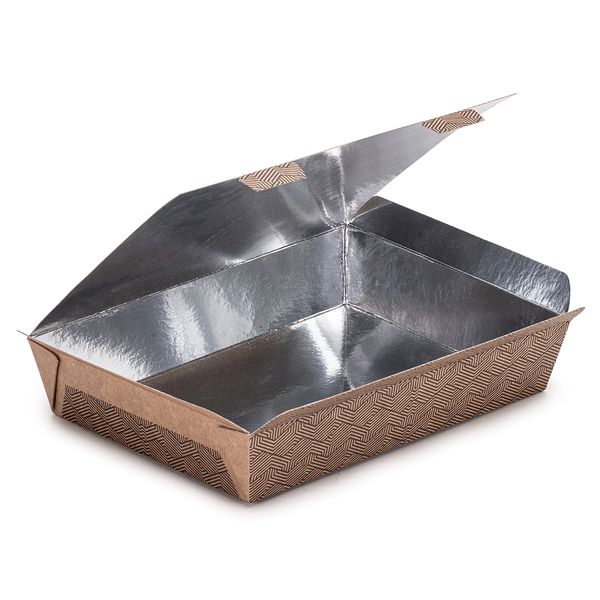 MARMITA COLADA CONJUGADA 1000 ML KRAFT - 25 UNIDAD... - SACO & SACOLA