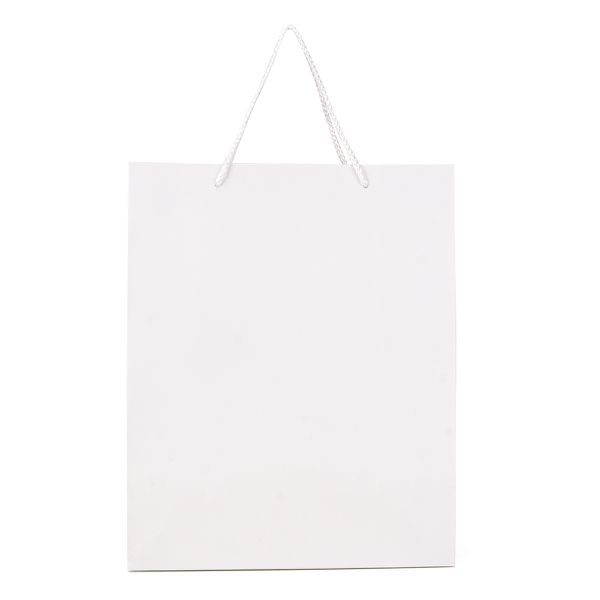 SACOLA PRESENTE TRIPLEX NYLON BRANCA 310X120X440 -... - SACO & SACOLA
