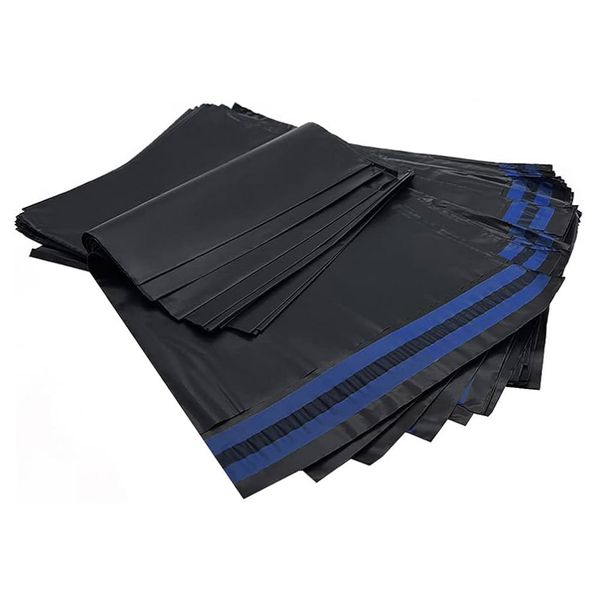 ENVELOPE PRETO C/ ABA DE COLA 50x40 - 250 UNIDADES... - SACO & SACOLA