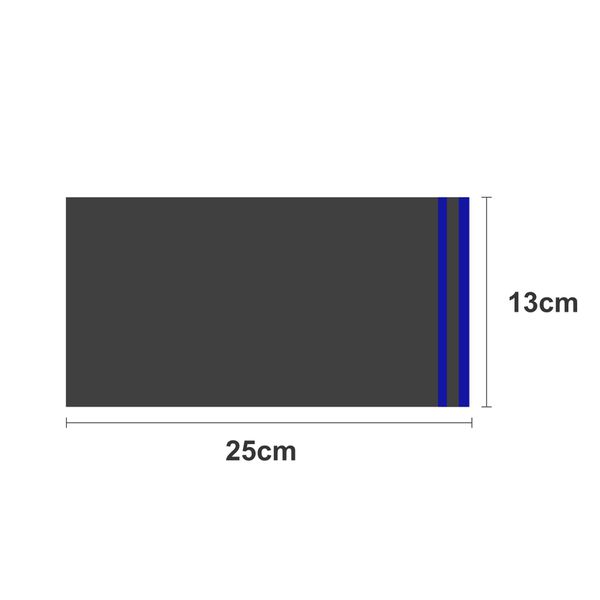 ENVELOPE CINZA C/ ABA DE COLA 13x25 - 500 UNIDADES... - SACO & SACOLA