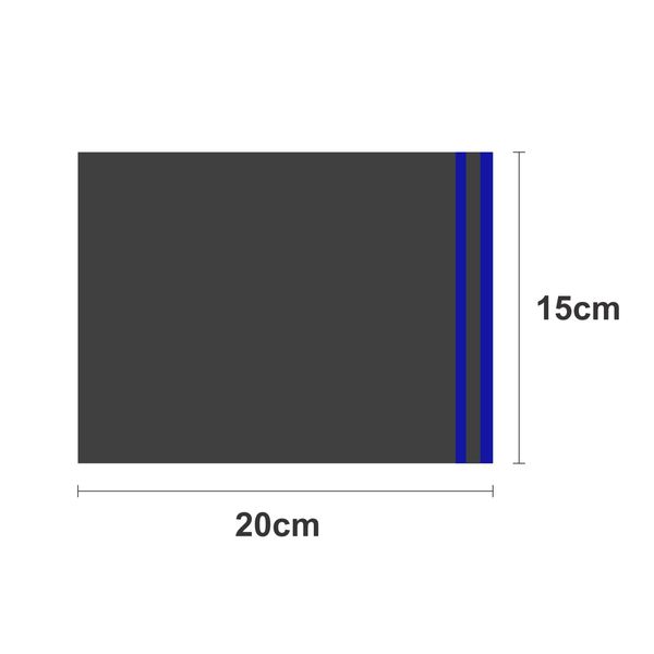 ENVELOPE CINZA C/ ABA DE COLA 15x20 - 500 UNIDADES... - SACO & SACOLA