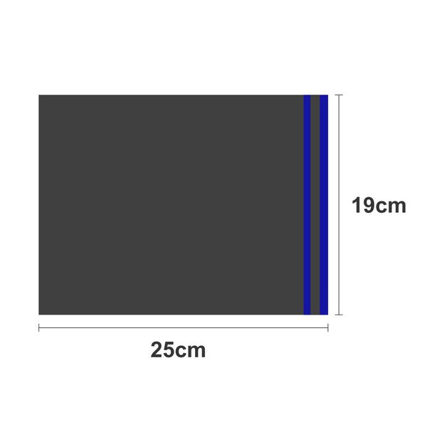 ENVELOPE CINZA C/ ABA DE COLA 19x25 - 500 UNIDADES... - SACO & SACOLA